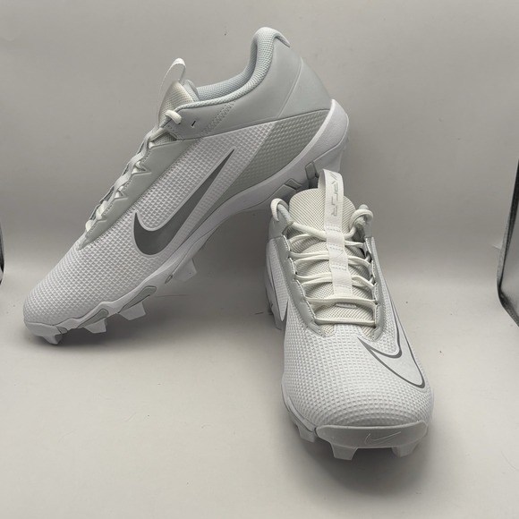 Nike Vapor Edge Shark 2 Football Cleats White/Silver DH5088-100 Men\'s 13 main image 10
